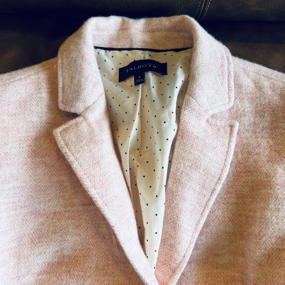Talbots Pink Blazer - Picture 2 of 3